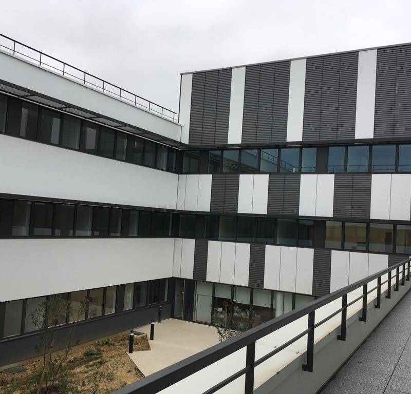 Centre de l’Energie Atomique – Bardage – Paris – CA 340K€ Bischheim 1