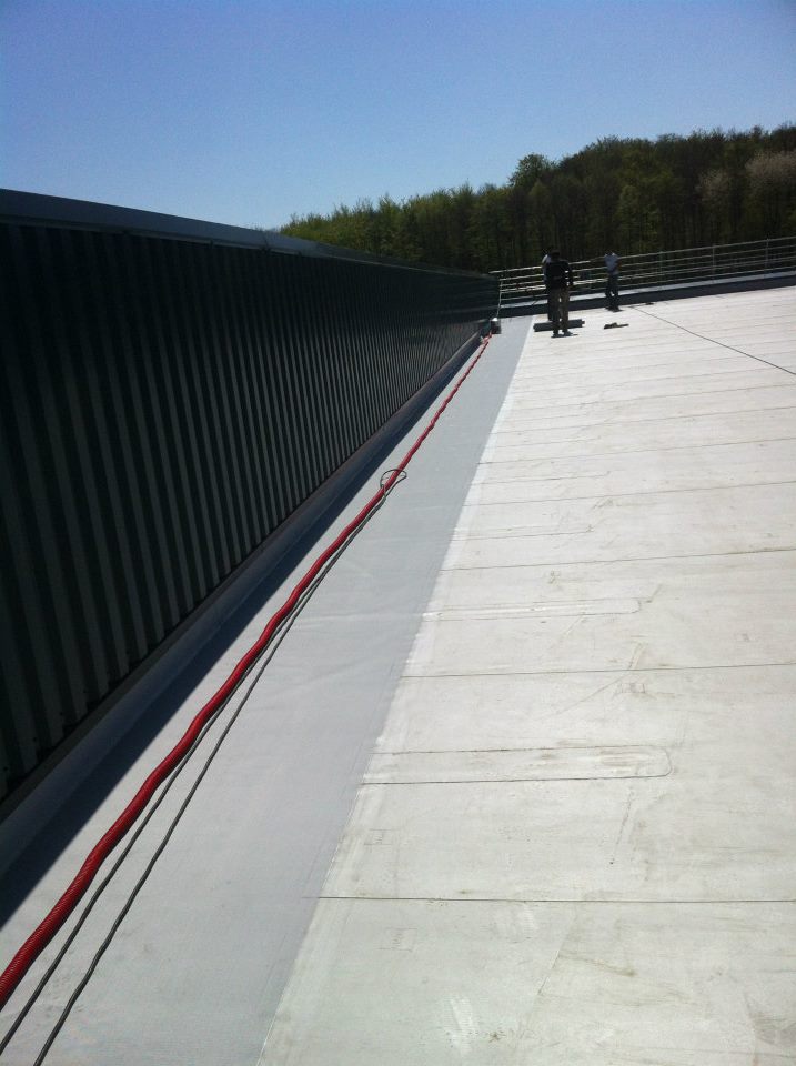 Couverture membrane synth&eacute;tique Saverne Lingolsheim