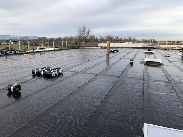 Etanch&eacute;it&eacute; sur charpente m&eacute;tallique – Sausheim Saverne