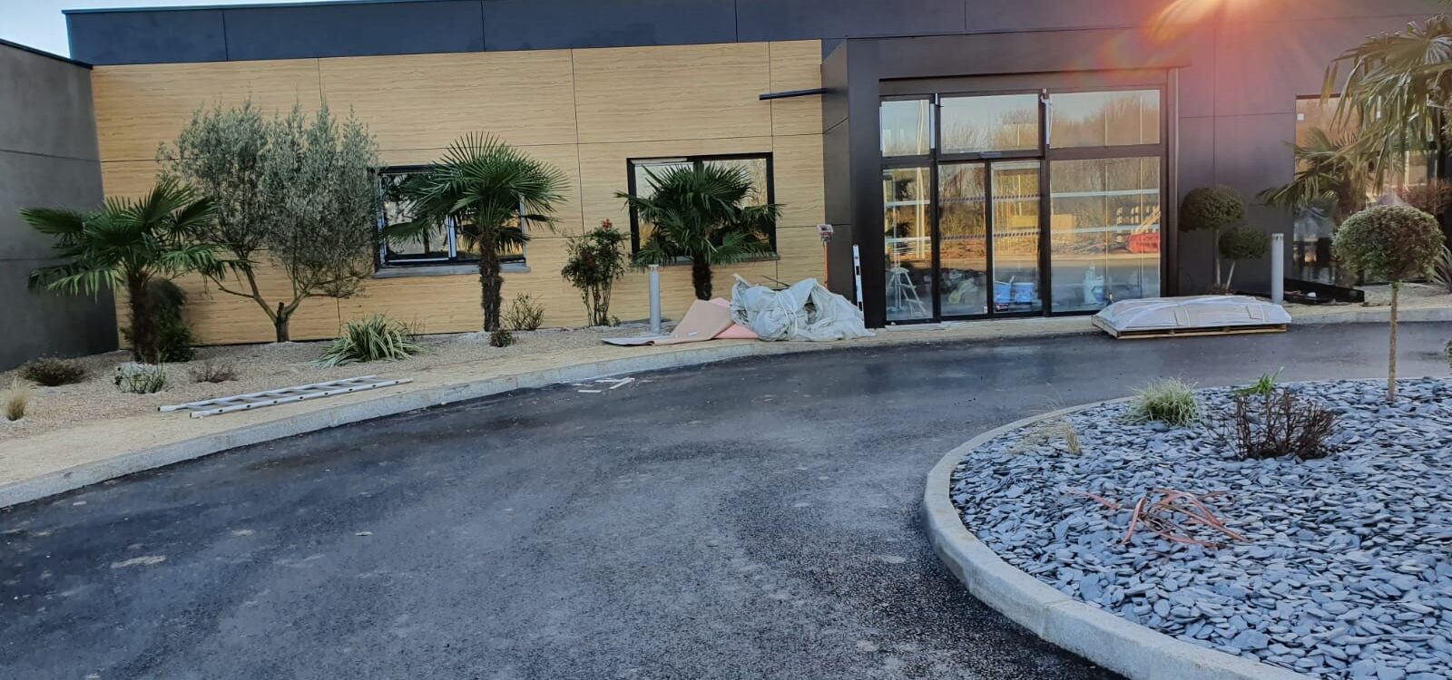 Bardage trespa – Restaurant Paris Haguenau