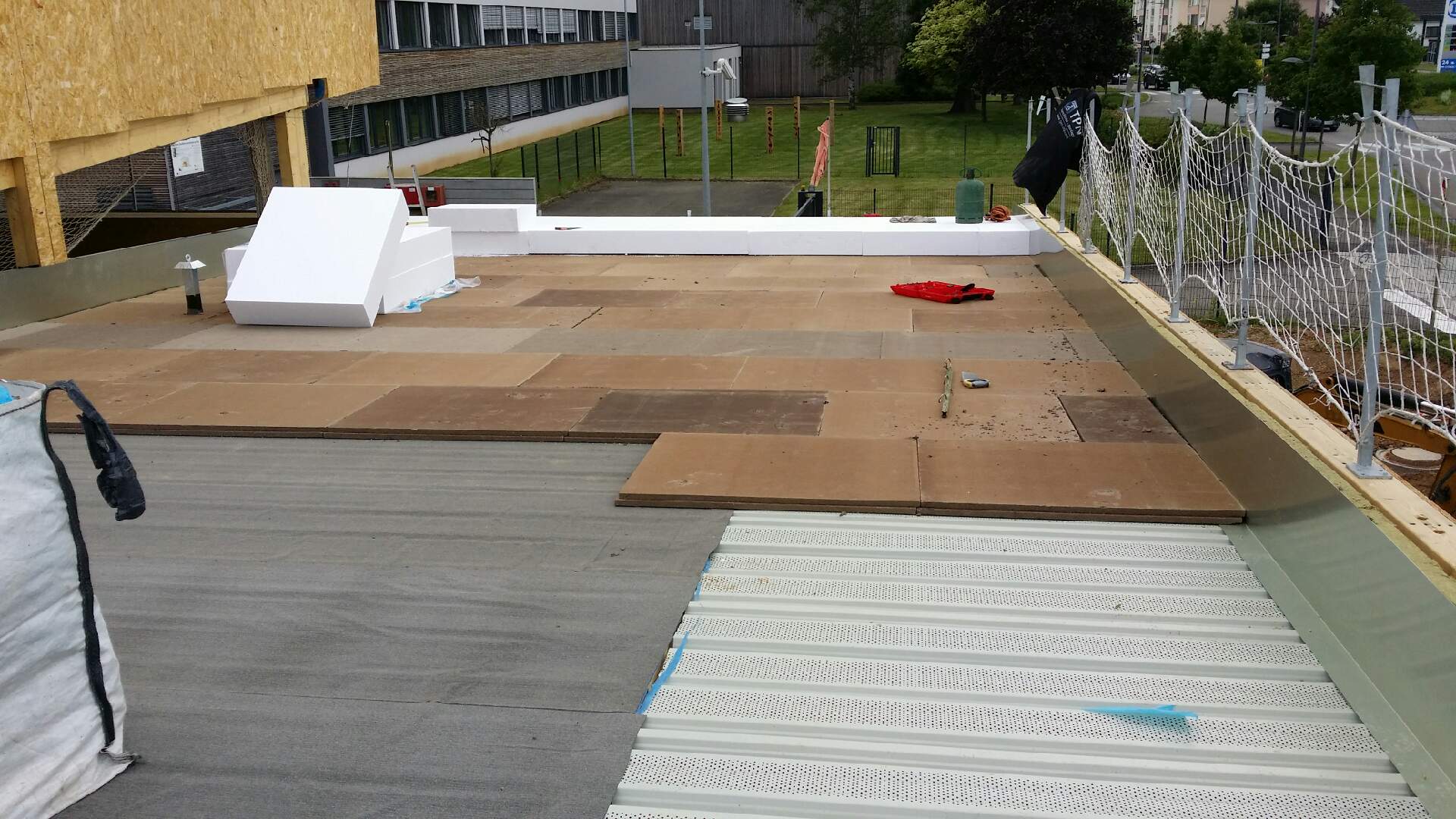 Couverture membrane syntht&eacute;tique TPN – Obernai Obernai