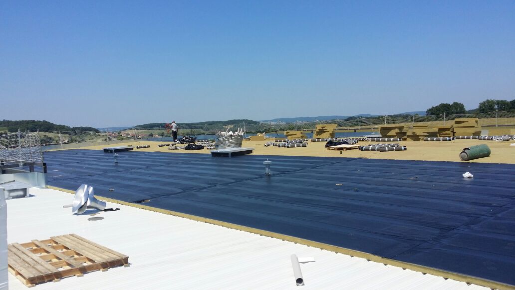 Couverture membrane bitumineuse – Mulhouse Ostwald