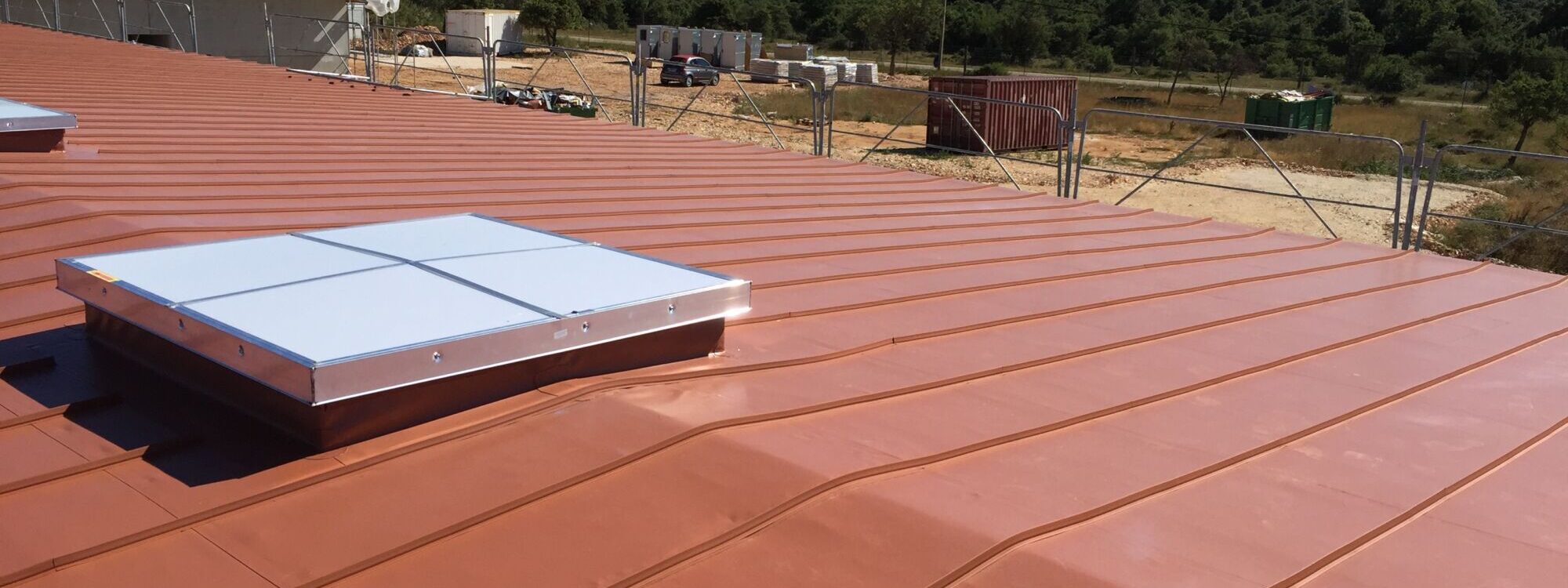 Etanch&eacute;it&eacute; membrane PVC imitation joint debout Lingolsheim